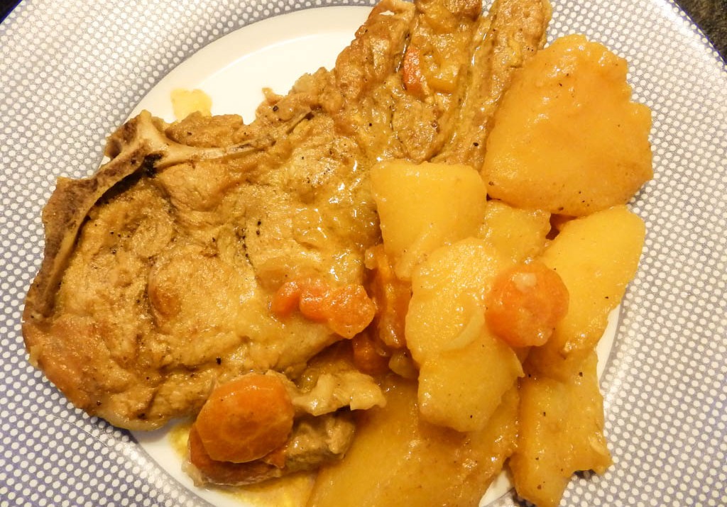 Μπριζόλες στην κατσαρόλα 4